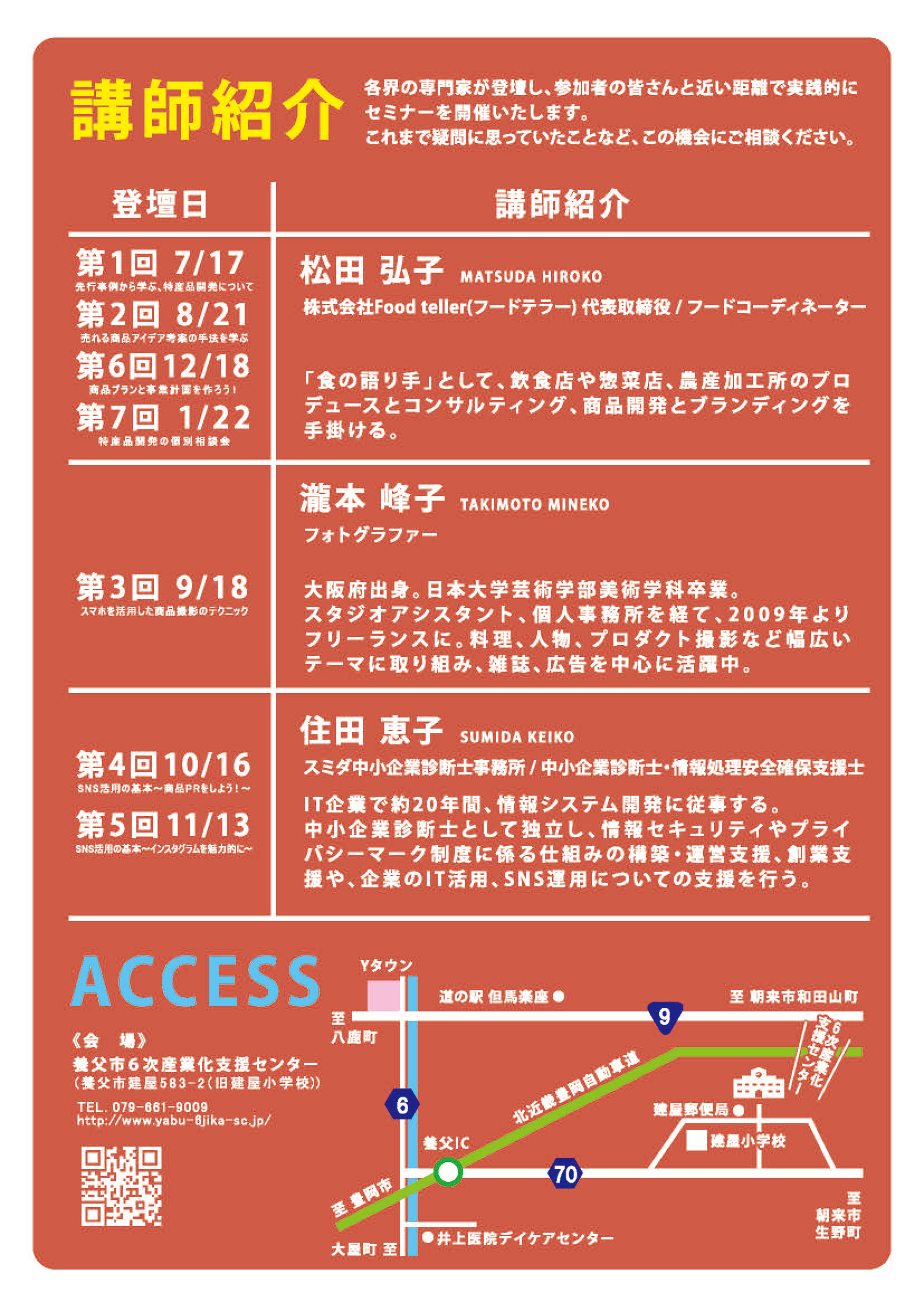 6次産業化特産品開発セミナー